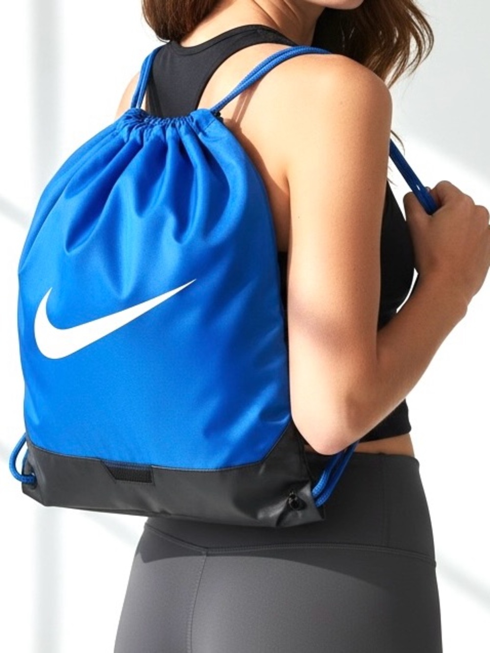 Nike Brasilia Unisex Drawstring Bag Game Royal 18L